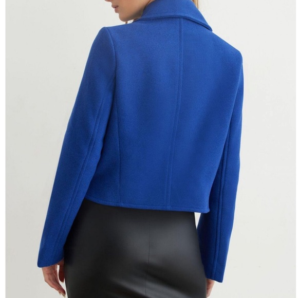 Dynamite Cropped Peacoat Mazarine Blue - Picture 4 of 5